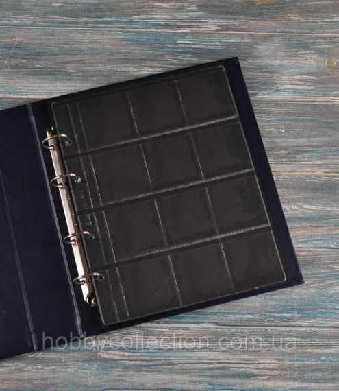 Альбом для монет Hobby Collection Classic Optima Holder + 10 листів (на 120 холдерів) + прокладочні листи