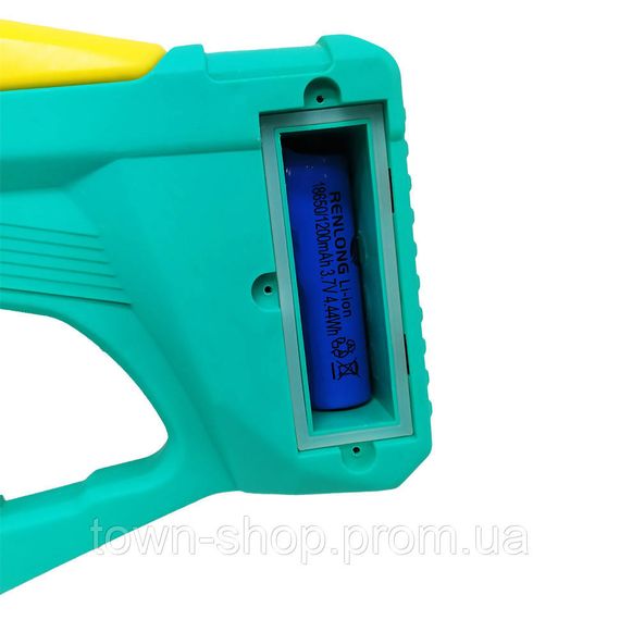 Водяной автомат "Акула" электрический с аккумулятором Shark Electric Water Gun 2131(Turquoise) Бирюзовый | Зображення 2