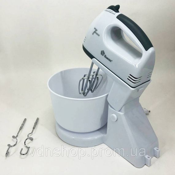 Кухонний ручний міксер хороший Domotec MS-1366 2 л, Міцний ручний міксер для щоденного використання QJ-95 | Зображення 1