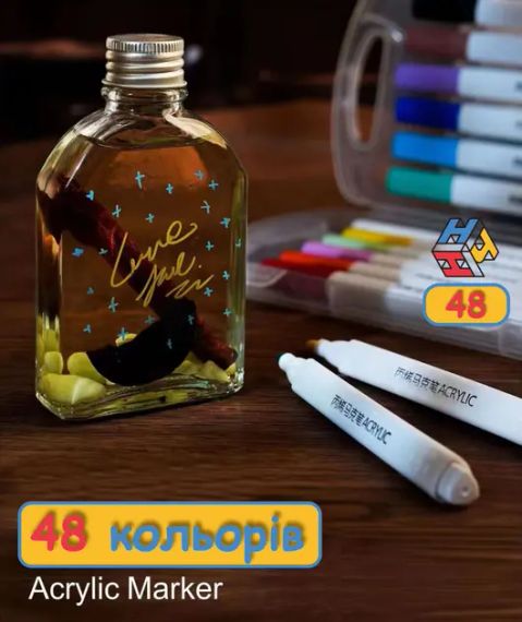 Акварельні маркери 60 кольорів Water Brush | Зображення 7