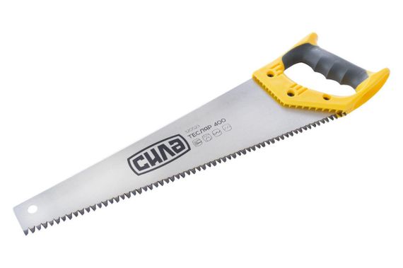 Ножівка для дерева 400 мм із пластиковою 2-компонентною ручкою ТЕСЛЯР СИЛА 3205231 | Зображення 1