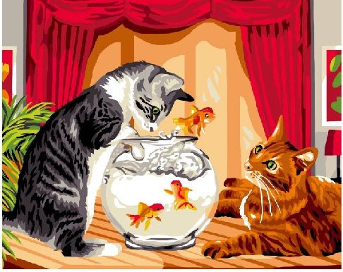 Игривые коты