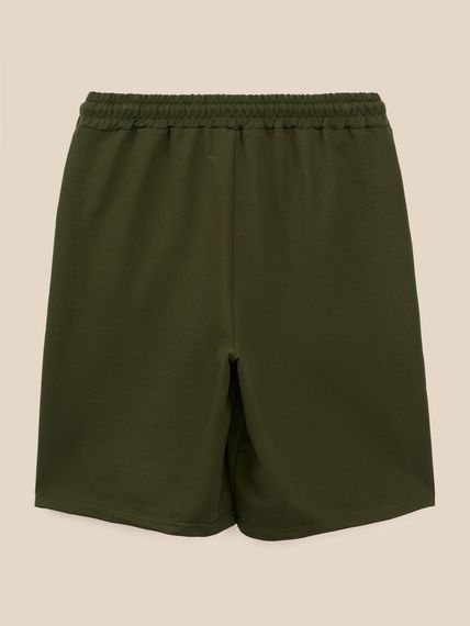 Шорти трикотажні однотонні чоловічі LAWA MBC02378 2XL Хакі shop (2000999618390) | Зображення 2