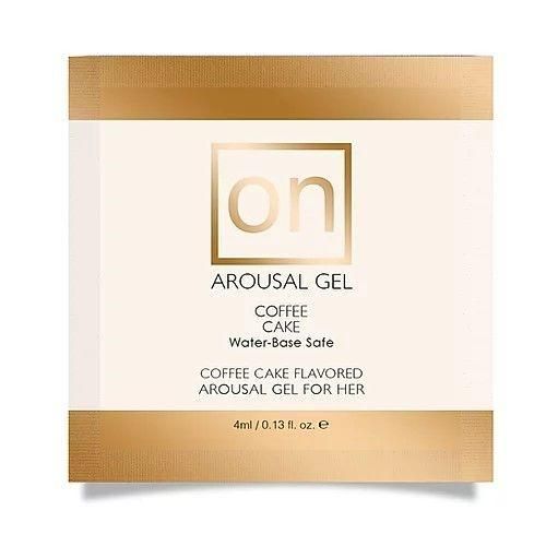 Пробник збудливого гелю Sensuva - ON for Her Arousal Gel Coffee Cake (4 мл) Sex Aura