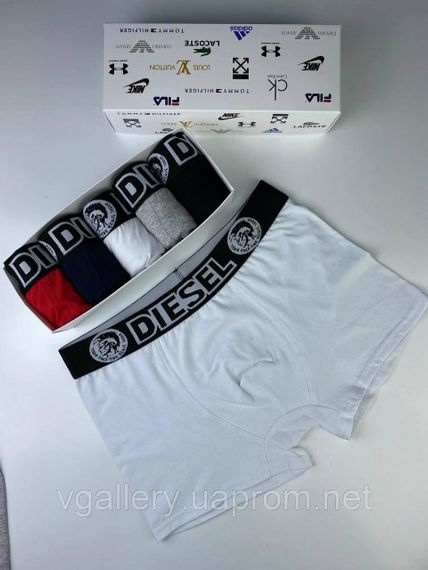 Подарочный набор мужского белья DIESEL в коробке - цена поштучно  - размер XL | Зображення 5
