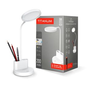 Світлодіодна лампа настiльна з акумулятором TITANUM TLTF-011W 6W 2700-6000K
