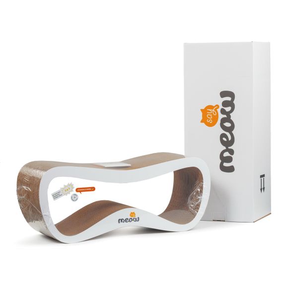 Кігтеточка картонна Say Meow Grace, 67 см х 27 см х 24 см | Зображення 6