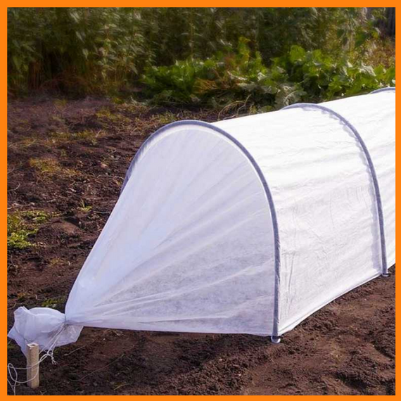 Парник 6 м 50 г/ м 2 "Агро-Лідер" парник для помідор, міні теплиця з спанбонду | Зображення 7