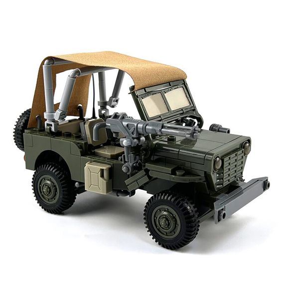 Детский конструктор Военные баталии IBLOCK PL-921-356, 475 деталей, 2 фигурки в комплекте, в коробке | Зображення 1