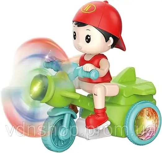 Музичний дитячий триколісний велосипед | Зображення 3