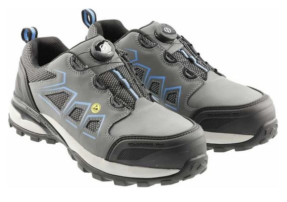 Напівчеревики робочі Hoegert FULDE HT5K577-40 LACE SYSTEM S3S SR FO ESD, 40