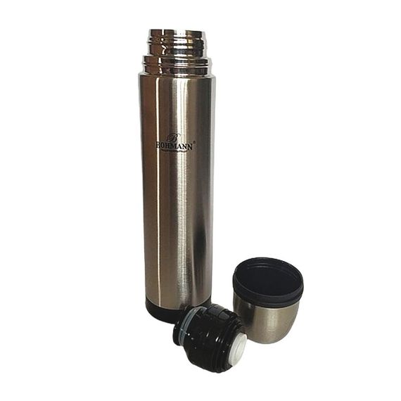 Термос питний Bohmann BH-4492-blaСk 1000 мл чорний | Зображення 1