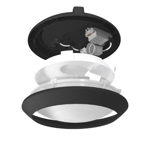 LED Светильник E27 IP65 с датчиком движения Videx | Зображення 1