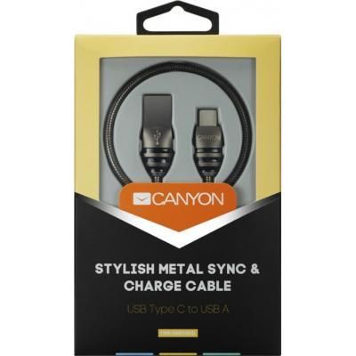 Дата кабель USB 2.0 AM to Type-C 1.0m Canyon (CNS-USBC5DG) | Зображення 1