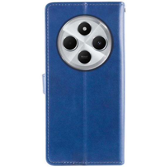 Шкіряний чохол-книжка GETMAN Gallant (PU) для Xiaomi Redmi 14C / Poco C75 Синій | Зображення 1