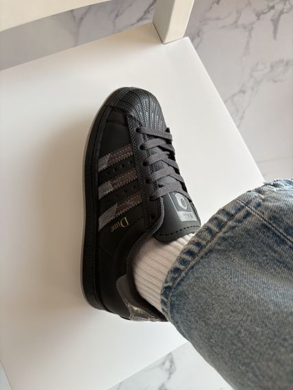 Кросівки  Superstar x Dime Black (якість) 1039 41 | Зображення 1