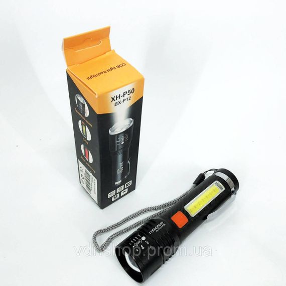 Ліхтар портативний переносний Bailong, Професійний тактичний ліхтарик, Ліхтар вуличний ручний PG-86 | Зображення 6