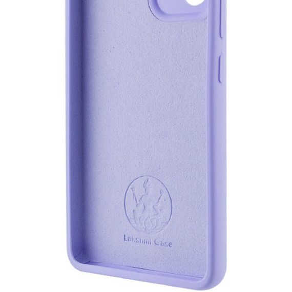 Чехол Silicone Cover Lakshmi Full Camera (AAA) для Xiaomi Redmi 10C Сиреневый / Dasheen | Зображення 1