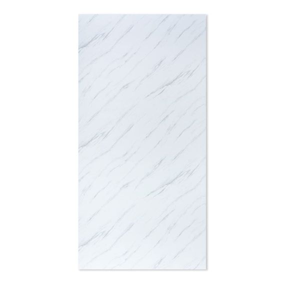Декоративна ПВХ плита 1,22м х 2,44м х 3мм Грецький білий мармур SW-00001402