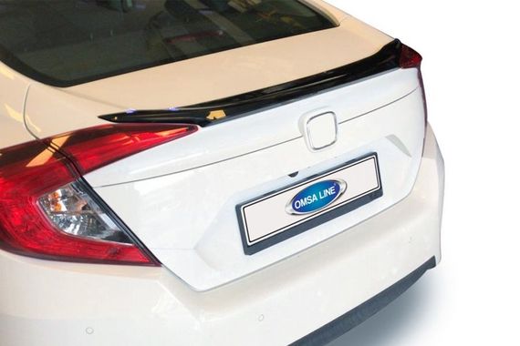Спойлер ОЭМ (под покраску) для Honda Civic Sedan X 2016-2021 гг | Зображення 1