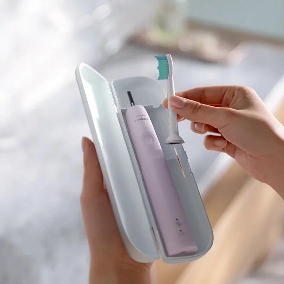 Електрична зубна щітка Philips Sonicare HX3671/11 Gemini (серія 3100) Pink | Зображення 1