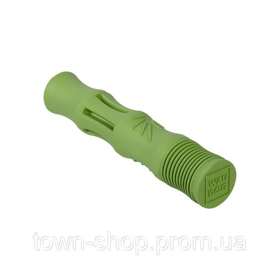 Игрушка для собак WAUDOG Fun Natural Палка, биоразлагаемая резина, 18 см, зеленая | Зображення 4