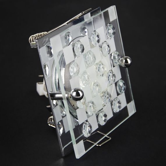 Светильник точечный декоративный HDL-G120 CHR/WHITE MR16 | Зображення 3