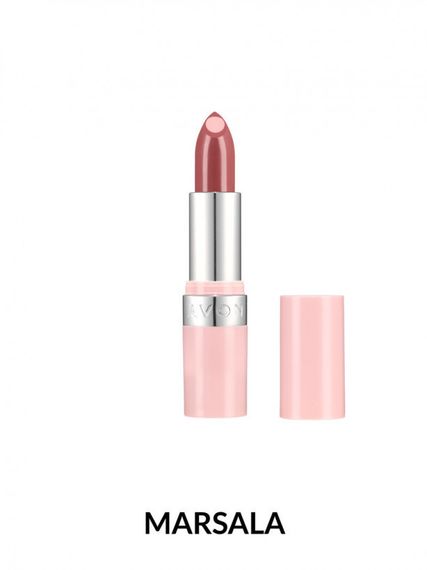 Глянцевая губная помада Avon «Супер Увлажнение» Marsala | с гиалуроновой кислотой 3.6 г