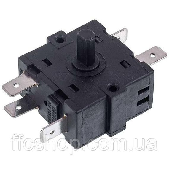 Переключатель режимов масляных обогревателей универсальный на 5 контактов, 3 позиции (2770185303)