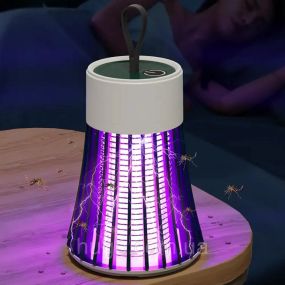 Знищувач комах Electronic shock Mosquito killing lamp AКБ TV One BF лампа від комарів