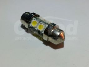 Светодиодная софитная автолампа, 31mm, FT-10X31-8HP3 (48 Lm)