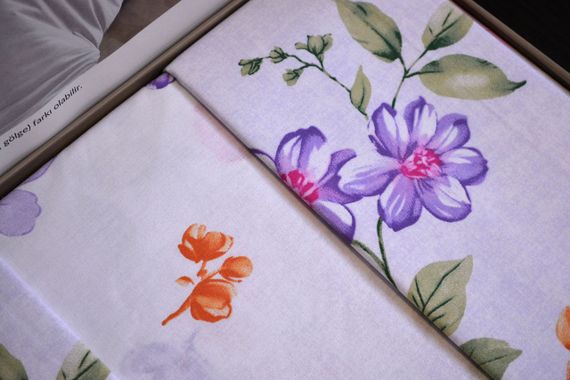 Постільна білизна Altinbasak Ranforse 200 х 220 см  Astrid Puce | Зображення 3