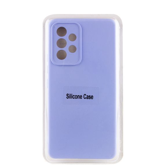 Чехол Silicone Cover Lakshmi Full Camera (A) для Samsung Galaxy A52 4G / A52 5G / A52s Full camera, Бузковий/Dasheen | Зображення 4