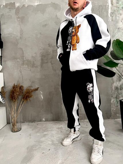 Спортивний костюм утеплений дтф | Зображення 1