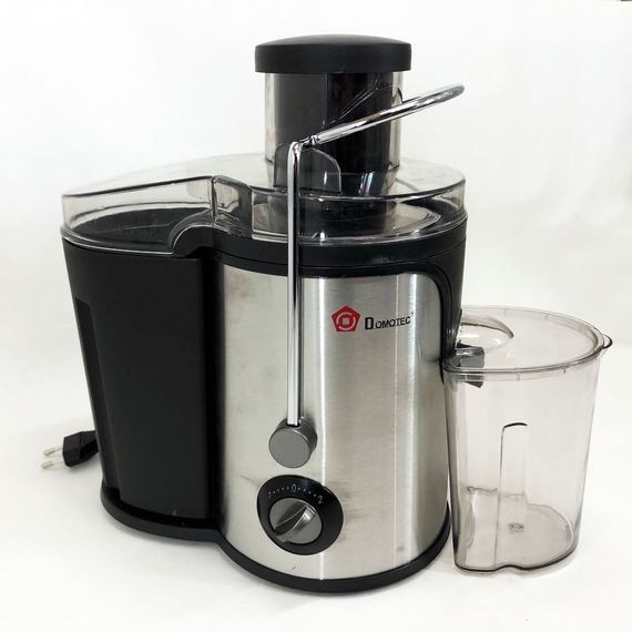 Электрическая соковыжималка Domotec MS-5220/3513 2 скорости отжима 600 W, соковыжималка для моркови | Зображення 6