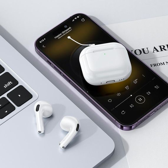 Наушники Hoco True беспроводной стерео headset EW83 |BT5.4, 30/300mAh, 4h| airpods | Зображення 6