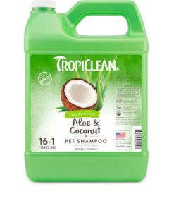 Шампунь с дезодорирующим эффектом для животных Aloe and coconut TM TropiClean (разлив) 100 мл
