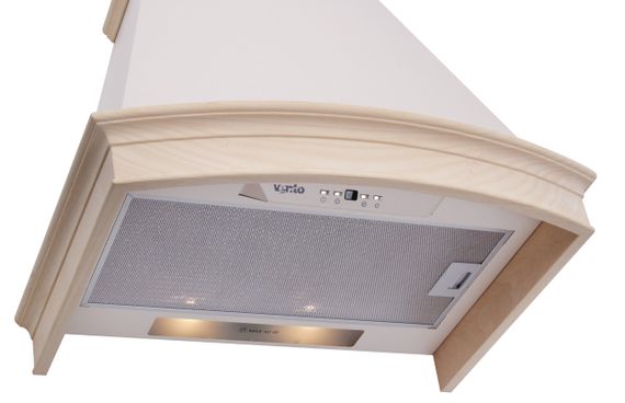 Вытяжка кухонная с деревянной рамкой VENTOLUX SORENTO 60 CREMA | Зображення 2