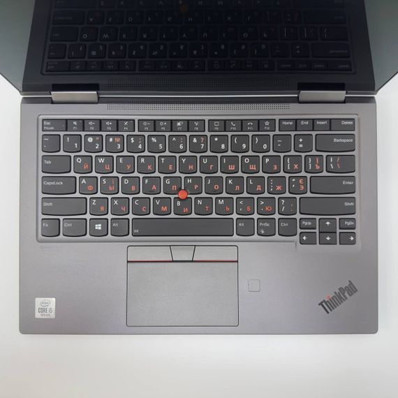 Ультрабук-трансформер Lenovo ThinkPad X1 Yoga / 14" (1920x1080) IPS Touch / Intel Core i5-10210U (4 (8) ядра по 1.6 - 4.2 GHz) / 16 GB DDR4 / 256 GB SSD / Intel UHD Graphics / WebCam б/в + Подарунок Мишка та килимок | Зображення 4