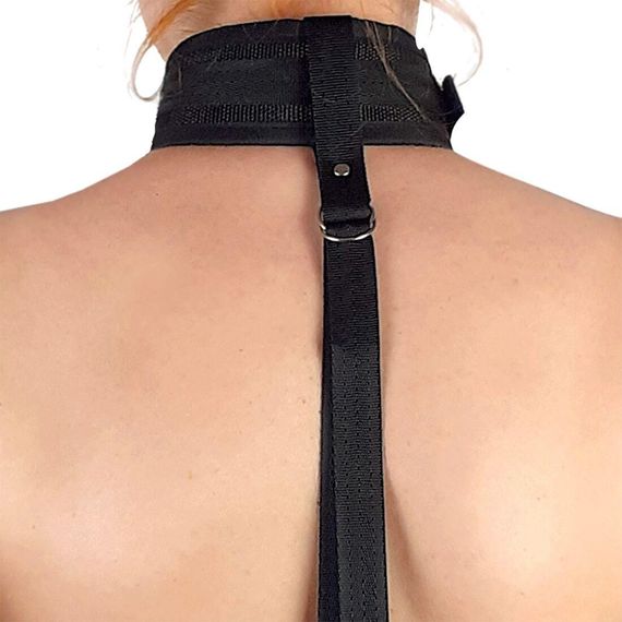 Набор для фиксации BDSM Collar and Handcuffs | Зображення 1