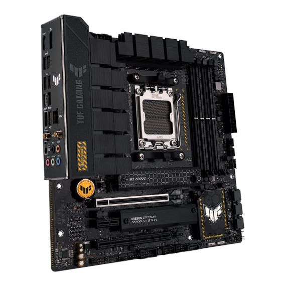 Материнcька плата ASUS TUF GAMING B650M-E WIFI sAM5 B650 2xDDR5 M.2 HDMI DP Wi-Fi BT mATX 90MB1FV0-M0EAY0 | Зображення 2