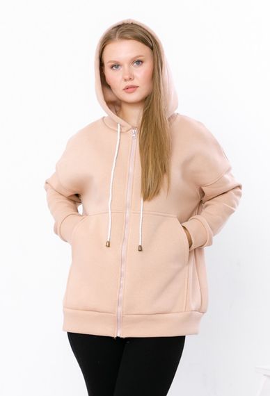Толстовка жіноча Носи своє 50 Бежевий (p-11933-131928)