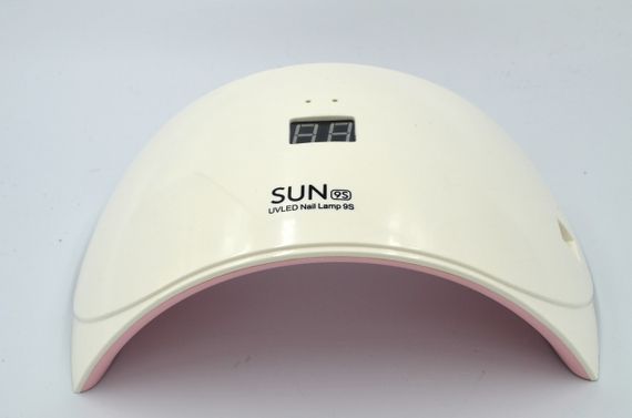 LED + UV лампа для ногтей Sun 9S White 24 Вт (YQ13SSUN9S) с кабелем-адаптером для работы от USB | Зображення 1