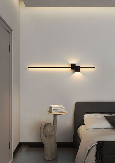 Бра LED 27375 Чорний 6х15х60 см.