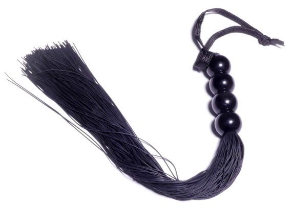 Батіг Silicone Whip Black 14 - Fetish Boss Series Sex Aura | Зображення 3