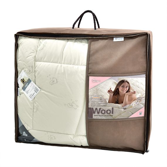 Зимова вовняна ковдра IDEIA WOOL CLASSIC 200х220 см (8-11818) | Зображення 9