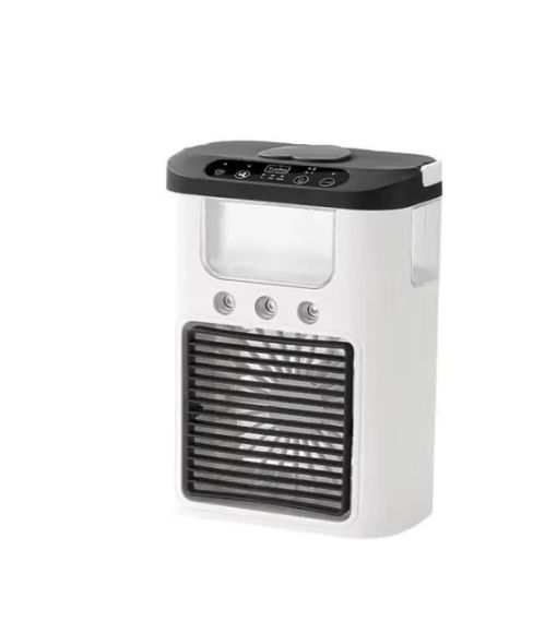 Вентилятор охолоджувач 3в1 Air Cooler Fan 1346 з USB-живленням, зволоженням та LED-підсвічуванням