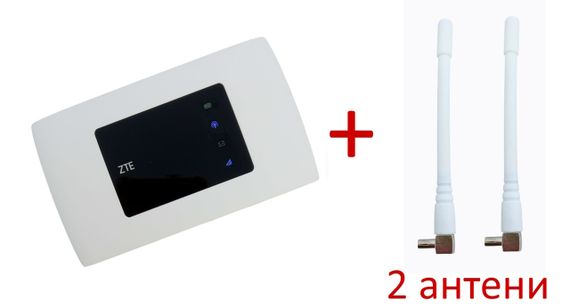 Роутер модем 4G ZTE MF 920 U LTE WIFI вайфай 150 Мбіт сім карта два виходи під антену + 2 антени * 5 дбі