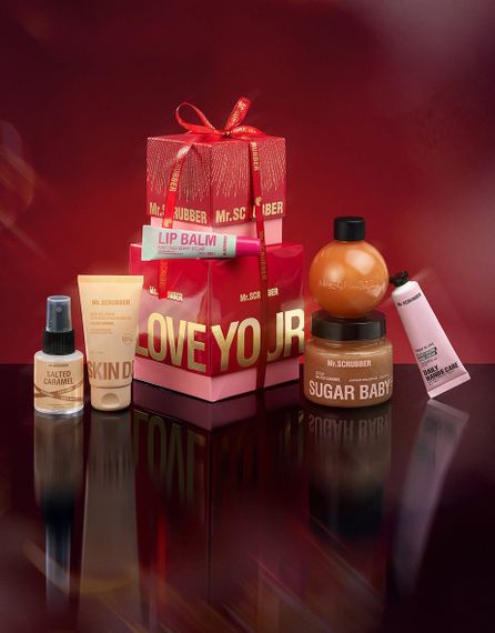 Подарунковий набір Mr. Scrubber Salted Caramel Season | Зображення 1