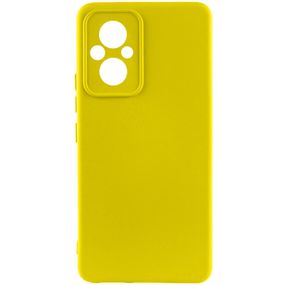 Чехол Silicone Cover Lakshmi Full Camera (A) для Xiaomi Poco M5 Full camera, Жовтий/Flash